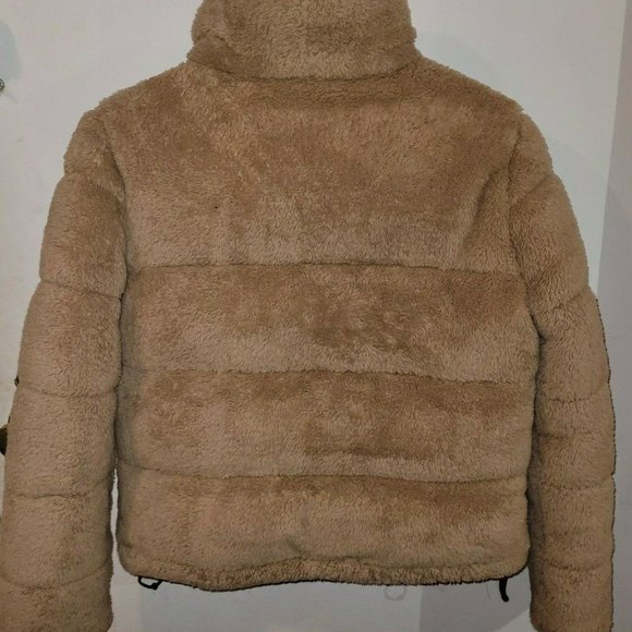Hollister beige sherpa jacket - Picture 3 of 3